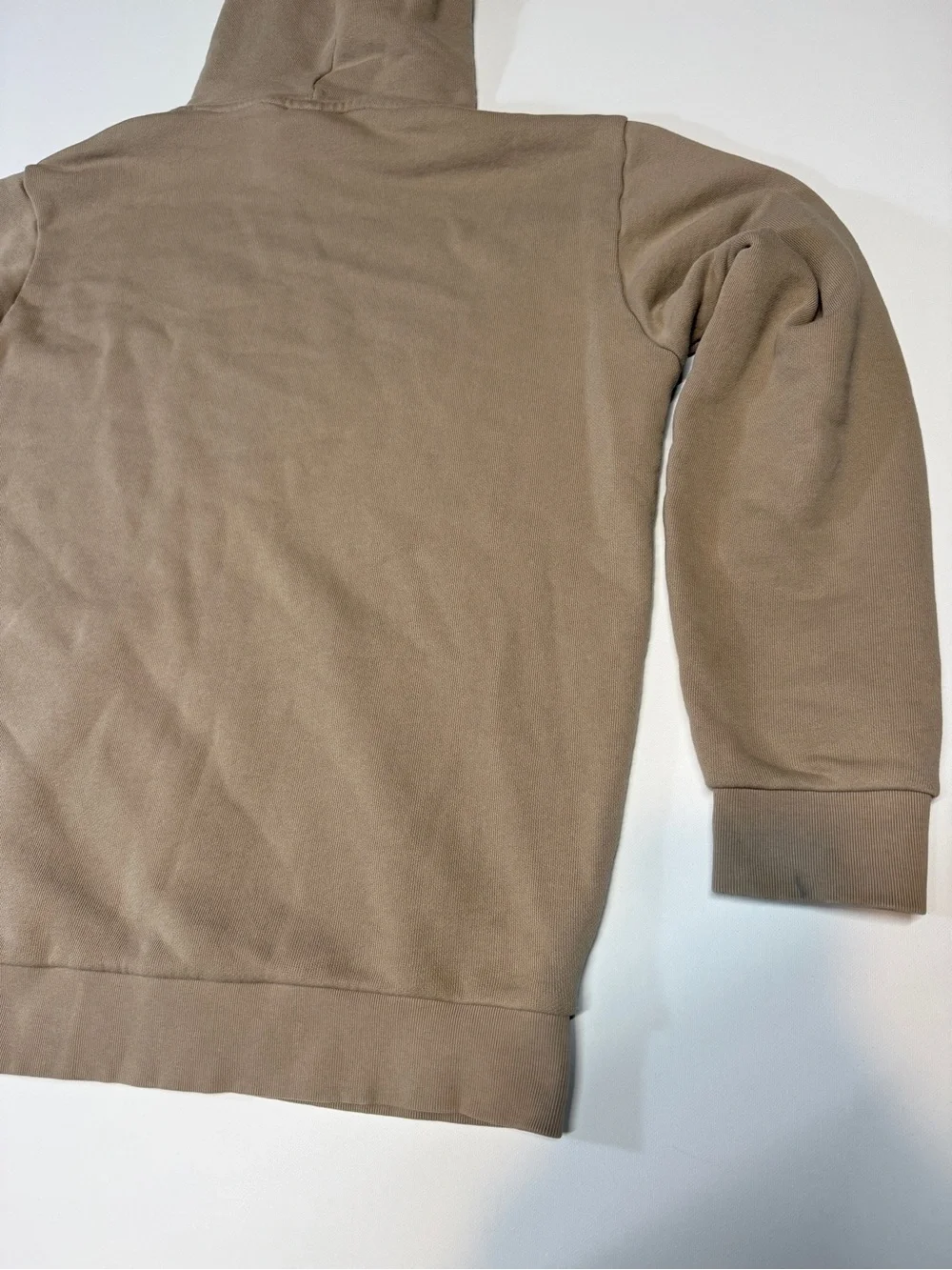 adidas Taupe Trefoil‎ Pullover Hoodie Men’s Medium